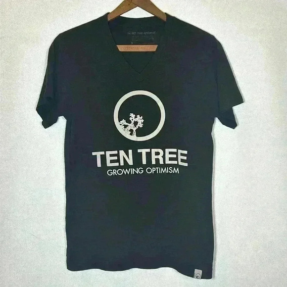 Ten Tree Women's Size Small  T-Shirt Eco Friendly Casual Summer Walk Hike Forest - Picture 1 of 6